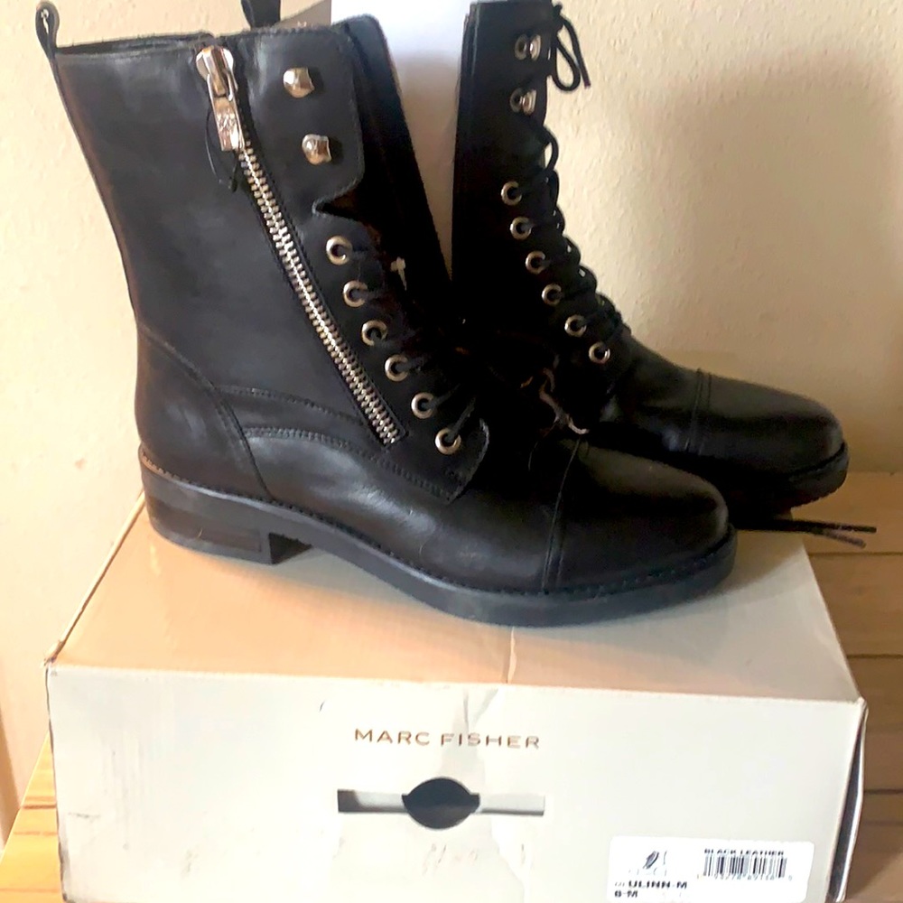 Marc fisher combat boots